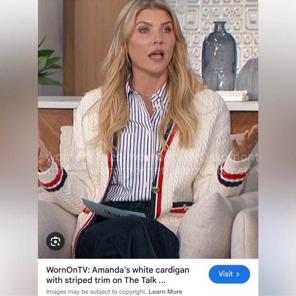 Maje Medhi Cable Knit Cardigan Sweater - Picture 10 of 10